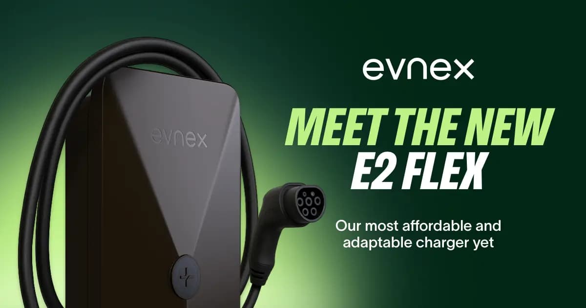 Evnex E2 Flex home EV charger